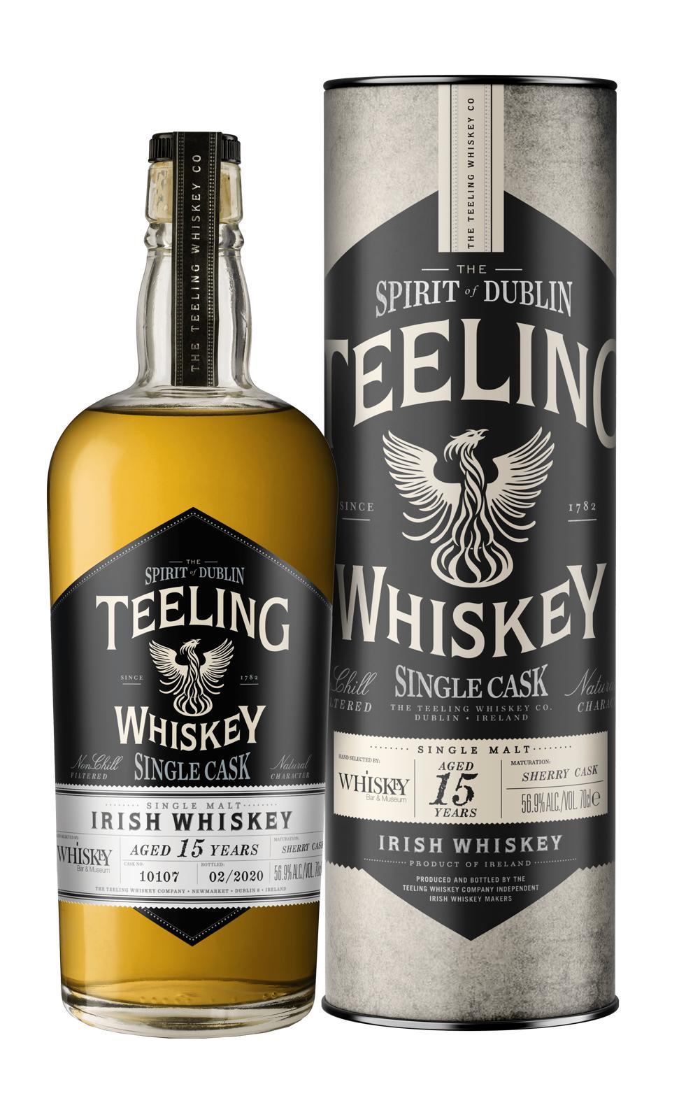 Whiskey Bar & Museum Teeling 15 Single Cask. Limited Edition